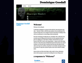 dominiquegoodall.wordpress.com screenshot