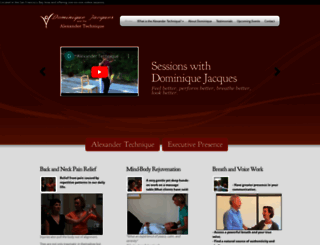 dominiquejacques.com screenshot