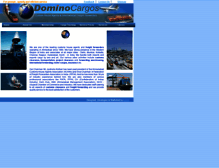 dominocargos.com screenshot