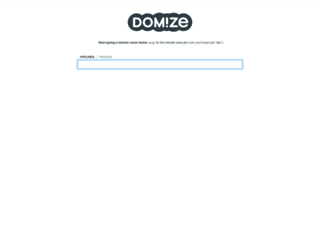 domize.com screenshot