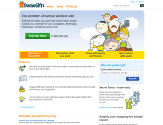 domogifts.com screenshot
