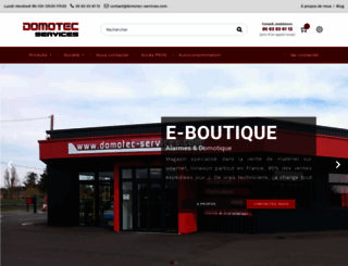 domotec-services.com screenshot