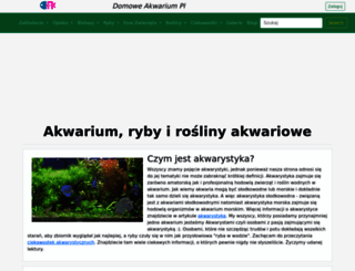 domowe-akwarium.pl screenshot