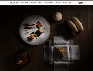 domrestaurante.com.br screenshot