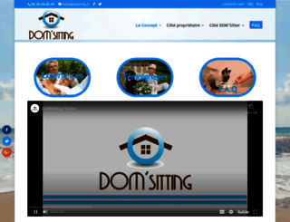 domsitting.fr screenshot