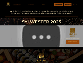 domsushi.pl screenshot