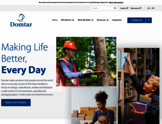 domtar.com screenshot