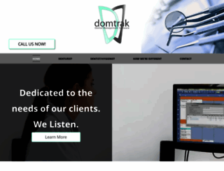 domtrak.com screenshot