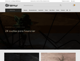 domus.com.ar screenshot