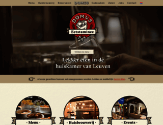 domusleuven.be screenshot