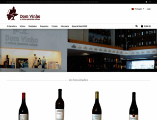 domvinho.com screenshot