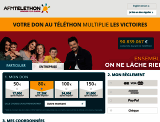 don.telethon.fr screenshot