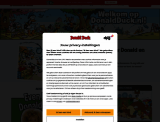 donaldduck.nl screenshot