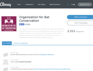 donate.batconservation.org screenshot