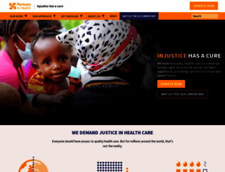 donate.pih.org screenshot
