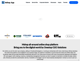 donation-dev1.mshop-app.com screenshot