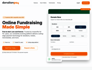 donationpay.org screenshot