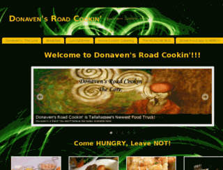 donavensroadcookin.com screenshot