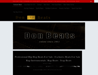 donbeats.com screenshot