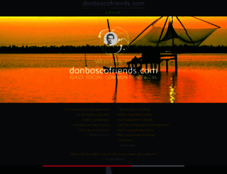 donboscofriends.com screenshot