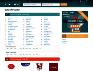 doncaster.cylex-uk.co.uk screenshot