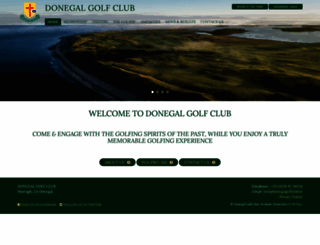 donegalgolfclub.ie screenshot