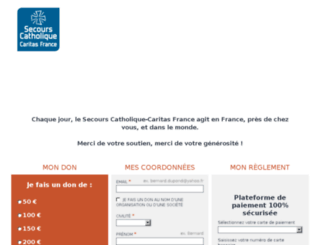 donenligne.secours-catholique.org screenshot