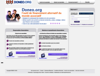 doneo.org screenshot