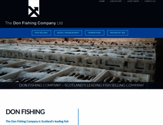 donfishing.co.uk screenshot