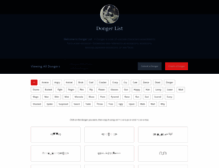 dongerlist.com screenshot