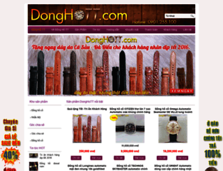 donghott.com screenshot