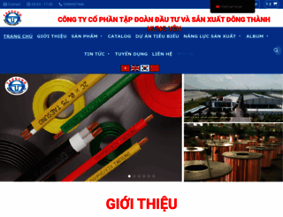 dongthanhtaesung.com screenshot