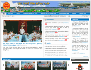 dongthap.gdt.gov.vn screenshot