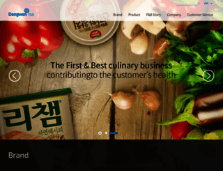 dongwonfnb.com screenshot