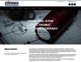donixes.co.za screenshot