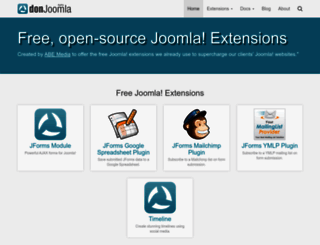 donjoomla.com screenshot