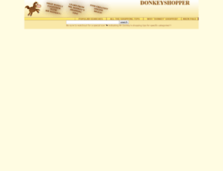 donkeyshopper.ca screenshot