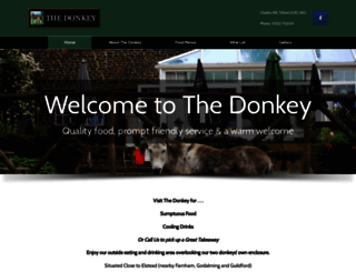 donkeytilford.co.uk screenshot