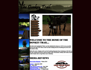 donkeytrail.com screenshot