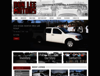 donleemotors.com screenshot
