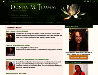 donna-thomas.com screenshot