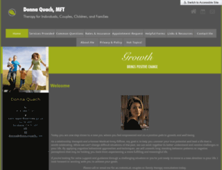 donnaquach.com screenshot