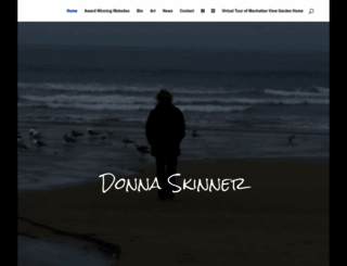 donnaskinner.com screenshot