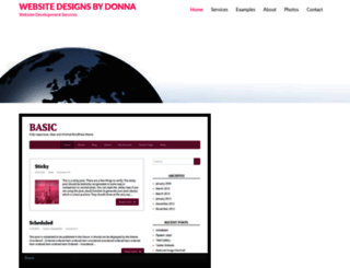 donnaslewis.com screenshot
