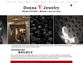 donnavjewelry.com screenshot