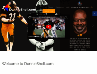 donnieshell.com screenshot
