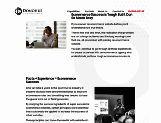 donohueconsultancy.com.au screenshot