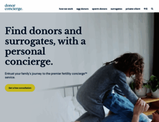 donorconcierge.com screenshot