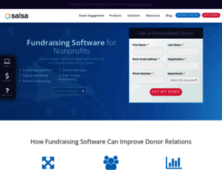 donorpro.com screenshot