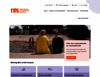 donorvoorlichting.nl screenshot